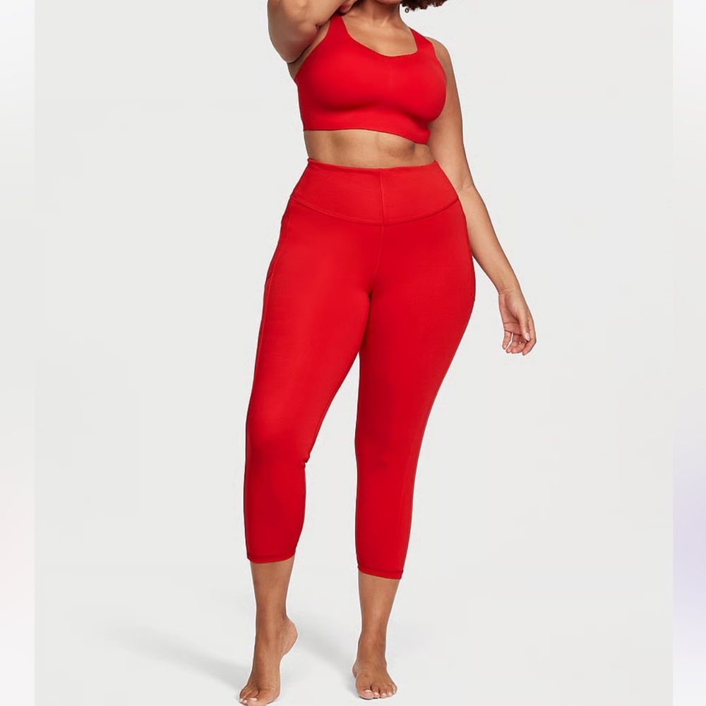 Victoria’s Secret Corset Leggings XL Short Red